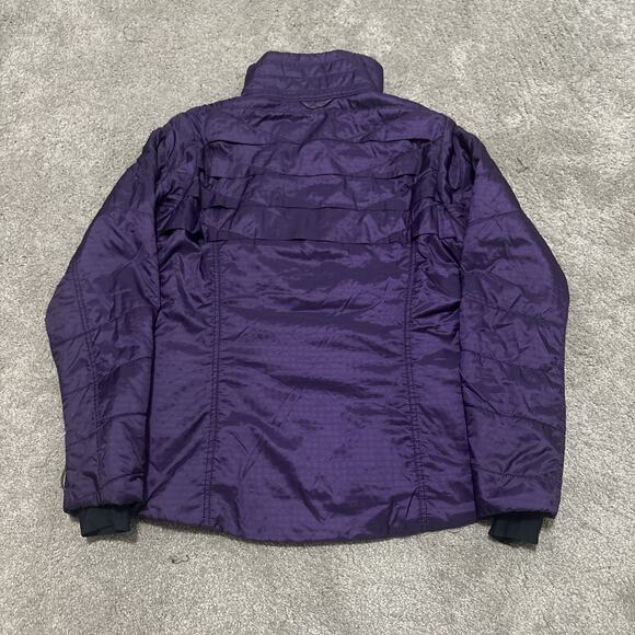 Columbia Interchange Omni Heat Women's Jacket Purple Fur Collar Size Medium - Picture 5 of 6